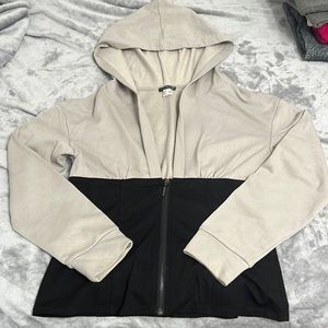 Venus, half zipper, athletic, casual wear hooded sweatshirt, great fit!